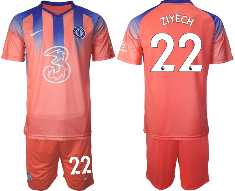 2021 Men Chelsea FC away #22 soccer jerseys->chelsea jersey->Soccer Club Jersey